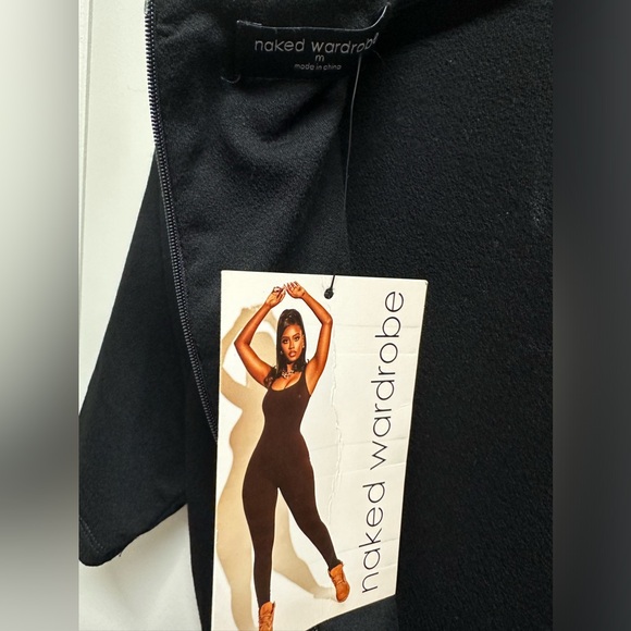 Naked Wardrobe NW SHORT SLEEVE ROMPER Medium - Picture 2 of 4